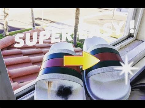 how to clean gucci flip flops|gucci flip flops download.